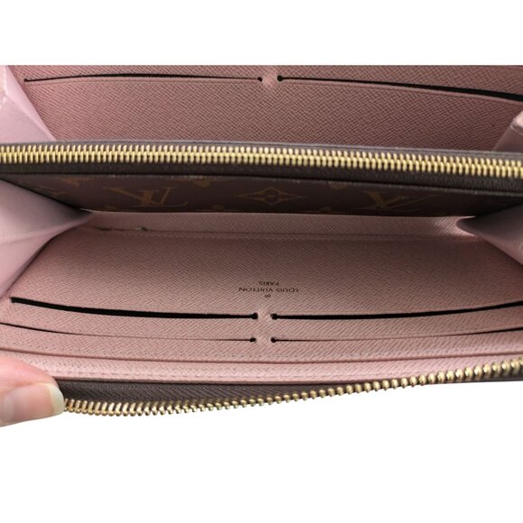 Louis Vuitton Monogram Neverfull MM Tote Bag PLUS Clemence Wallet - Picture 14 of 16